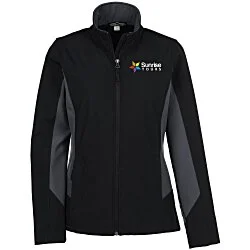 Crossland Colorblock Soft Shell Jacket - Ladies' - 24 hr