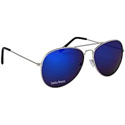 On The Fly Aviator Sunglasses - 24 hr