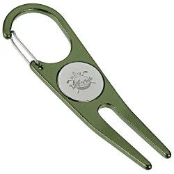 Aluminum Divot Tool with Ball Marker - 24 hr