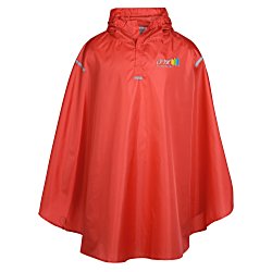 Stadium Packable Poncho -  Embroidered