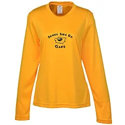 Cool & Dry Basic Performance Long Sleeve Tee - Ladies' - Screen