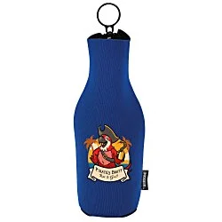 Koozie® Neoprene Zip-Up Bottle Cooler - 24 hr