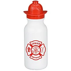 Firefighter Helmet Sport Bottle - 20 oz.