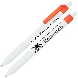 Alamo Pen - White - Translucent