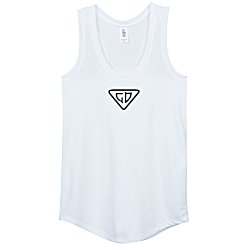 Optimal Tri-Blend Racerback Tank - Ladies' - White