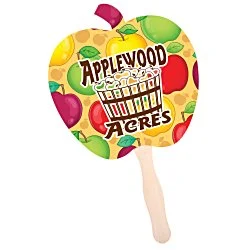 Hand Fan - Apple - Full Color - 24 hr