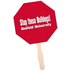 Hand Fan - Stop Sign - 24 hr