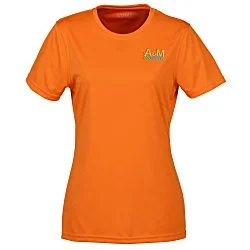 Spin Dye Jersey Tee - Ladies' - Embroidered