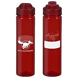 PolySure Revive Water Bottle with Flip Lid - 24 oz. - ID