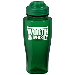 PolySure Twister Water Bottle with Flip Lid - 24 oz.