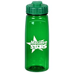 PolySure Grip 'N Sip Water Bottle with Flip Lid - 24 oz.