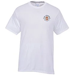 Principle Performance Blend T-Shirt - White - Embroidered
