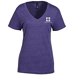 Primease Tri-Blend V-Neck Tee - Ladies'
