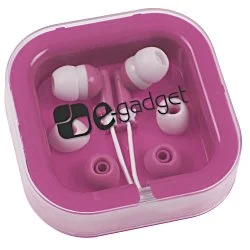 Ear Buds with Interchangeable Covers - Colors - 24 hr