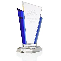 Inclination Crystal Award - 8"