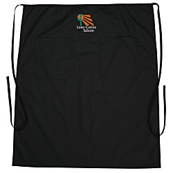 Bistro Apron with Two Patch Pocket - 24 hr