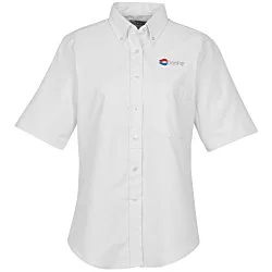 Easy Care Short Sleeve Oxford Shirt - Ladies' - 24 hr