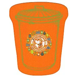 Cushioned Jar Opener - Trash Can - Full Color