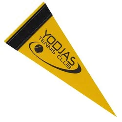 Pennant 4" x 10" - Colors