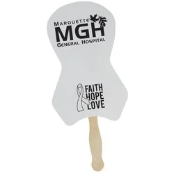 Hand Fan - Awareness Ribbon