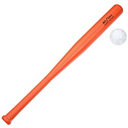 Plastic Baseball Bat & Ball Set