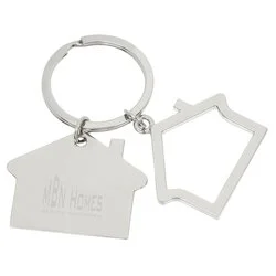 Home Sweet Home Metal Keychain - 24 hr