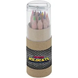 Colored Pencil & Sharpener Set - Full Color