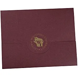 Tuck Flap Certificate Folder