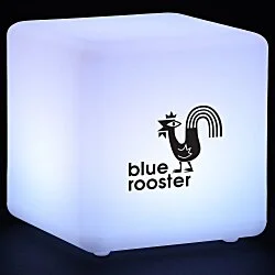 8" Deco Light-Up Cube