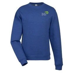 Independent Trading Co. 8.5 oz. Crewneck Sweatshirt - Embroidered