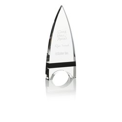 Crystal Crest Award - 8"