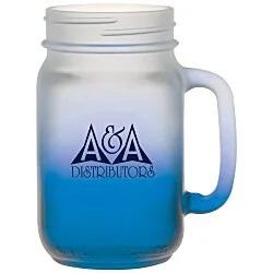 Mason Jar Mug - 16 oz. - Frosty Color