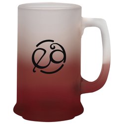 Glass Tankard Mug - 14.5 oz. - Frosty Color