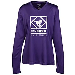 Zone Performance Long Sleeve Tee - Ladies' - Screen