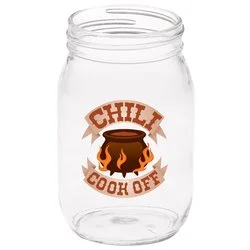 Mason Jar - 16 oz. - Full Color