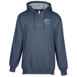 Econscious Heathered Fleece Hoodie - Embroidered