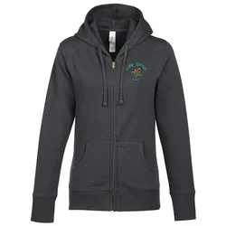Econscious 9 oz. Full-Zip Hoodie - Ladies' - Embroidered