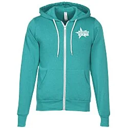 Bella+Canvas 7 oz. Full-Zip Hooded Sweatshirt - Screen