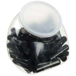 Black Tube Lip Balm Tub - 50-Pieces - 24 hr