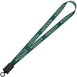 Dye-Sub Lanyard - 3/4" - 32" - Snap Buckle Release - Damask