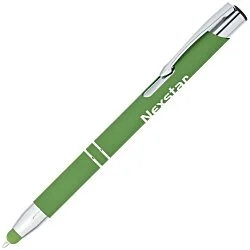 Venetian Soft Touch Stylus Metal Pen - Screen