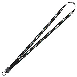 Dye-Sublimated Lanyard - 1/2" - 32" - Plastic O-Ring - 24 hr