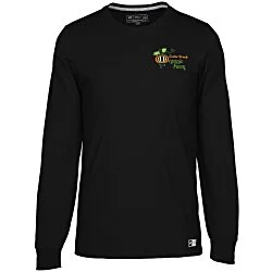 Russell Athletic Essential LS Performance Tee - Men's - Embroidered