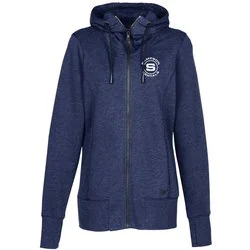 New Era Tri-Blend Full-Zip Hoodie - Ladies' - Screen