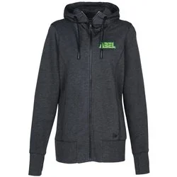 New Era Tri-Blend Full-Zip Hoodie - Ladies' - Embroidered