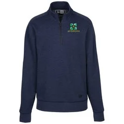 New Era Tri-Blend 1/4-Zip Pullover - Embroidered