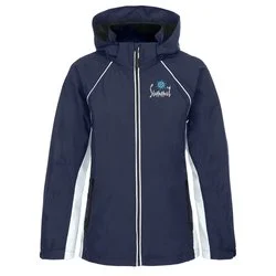 Chambly Colorblock Lightweight Hooded Jacket - Ladies' - 24 hr