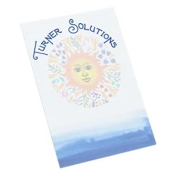 Souvenir Designer Notepad - 6" x 4" - 25 Sheet - Watercolor