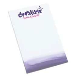 Souvenir Designer Notepad - 6" x 4" - 50 Sheet - Watercolor