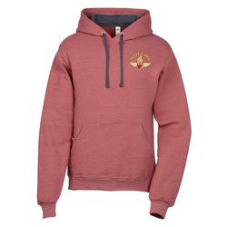 Fruit of the Loom Sofspun Microstripe Hoodie - Embroidered